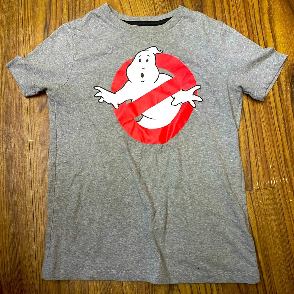 Boy Ghost Tshirt Size Med
